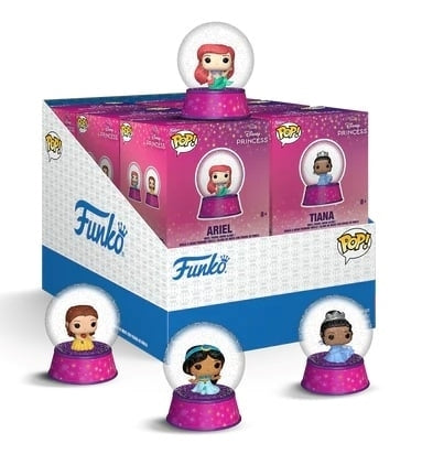 FUNKO Mini Snow Globes Disney Princess 12pz - Disponibile in 2/3 giorni lavorativi Funko