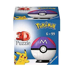 RAVENSBURGER Pokémon Masterball viola3D Puzzleball 54 pezzi Ravensburger