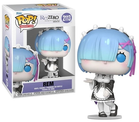 FUNKO POP Animation: Re Zero - 2113 Rem With Chase 9cm Funko