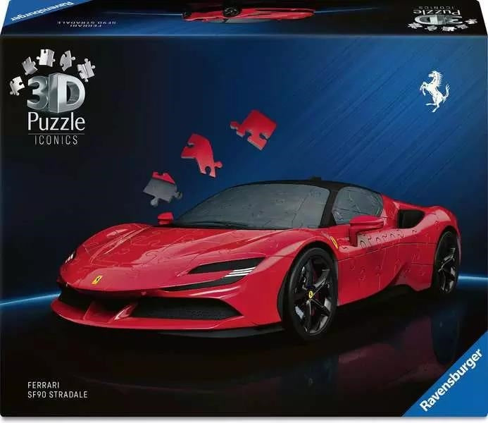RAVENSBURGER Iconics Ferrari SF90 Stradale 108 pz Ravensburger