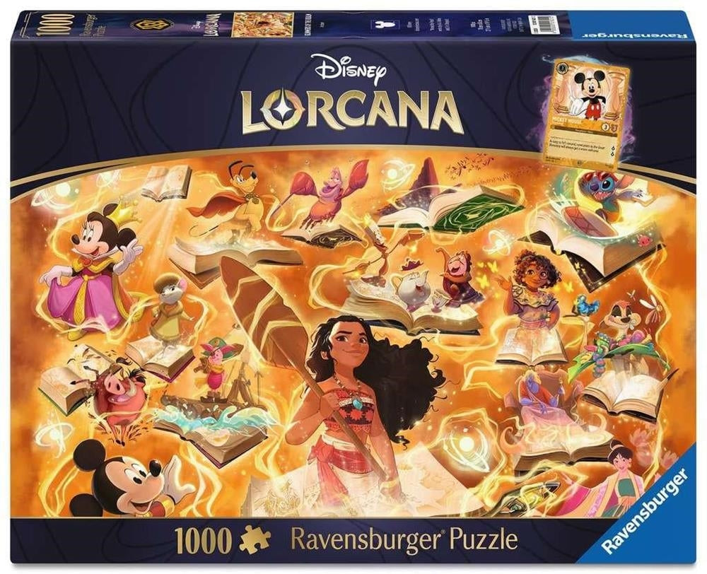 RAVENSBURGER LORCANA Glimmers of the Realm : Amber 1000 pz Ravensburger