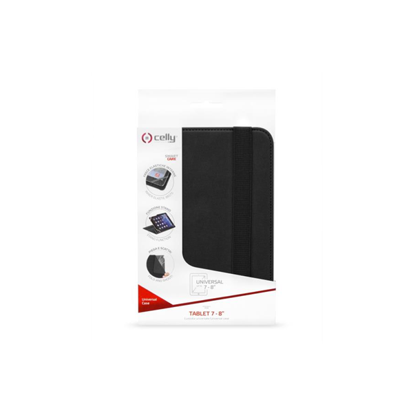 Ipad Nuovo Celly Custodia Tablet uni 7 8 black - Disponibile in 3-4 giorni lavorativi