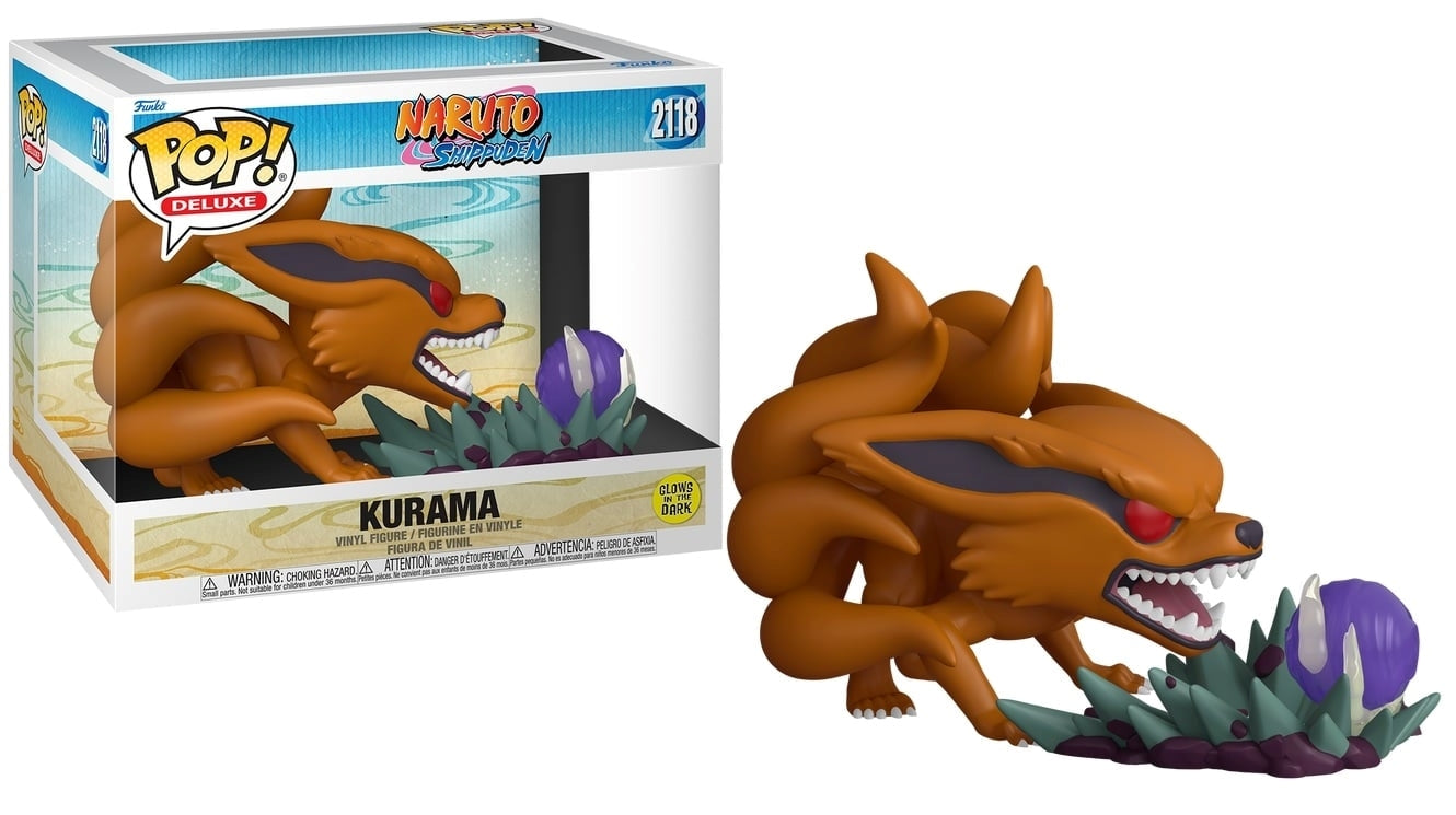 FUNKO POP Deluxe Animation: Naruto Shippuden - 2118 Kurama (GW) - Disponibile in 2/3 giorni lavorativi Funko