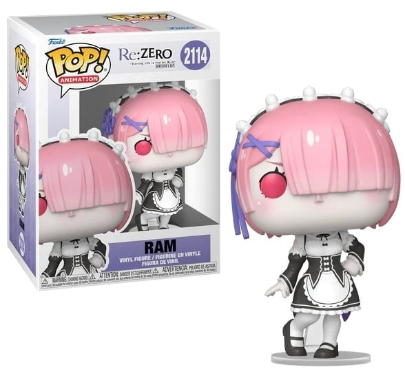 FUNKO POP Animation: Re Zero - 2114 Ram 9cm Funko