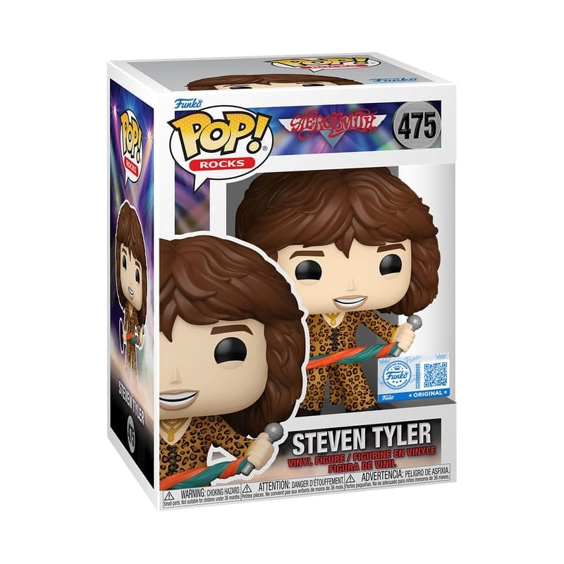 FUNKO POP Rocks: Aerosmith - 475 Steven Tyler (Exclusive) 9cm Funko