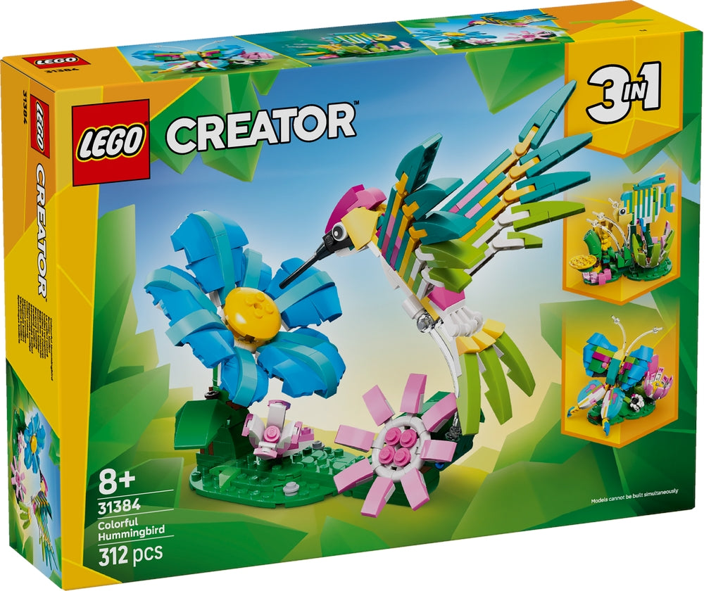 LEGO 31384 Creator - Animali selvatici: colibrì variopinto LEGO