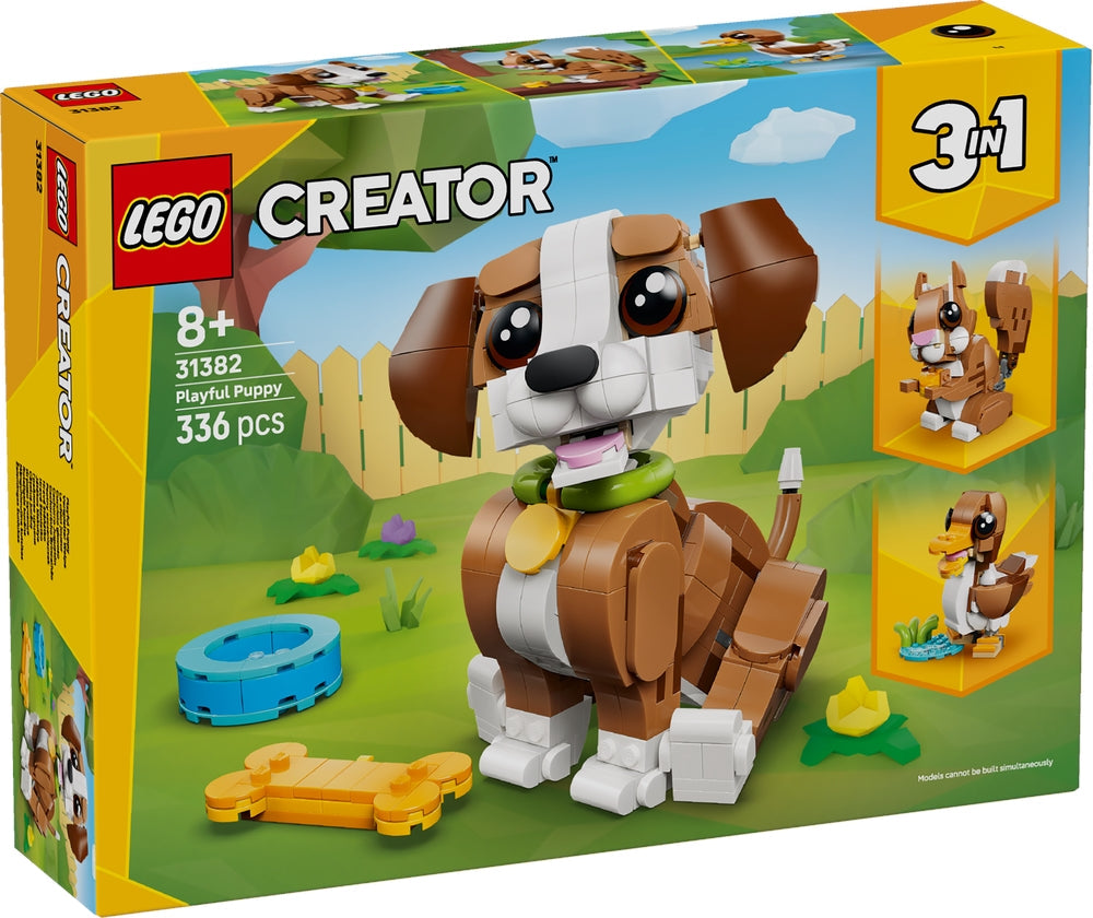 LEGO 31382 Creator - Adorabili animali: cagnolino giocoso LEGO