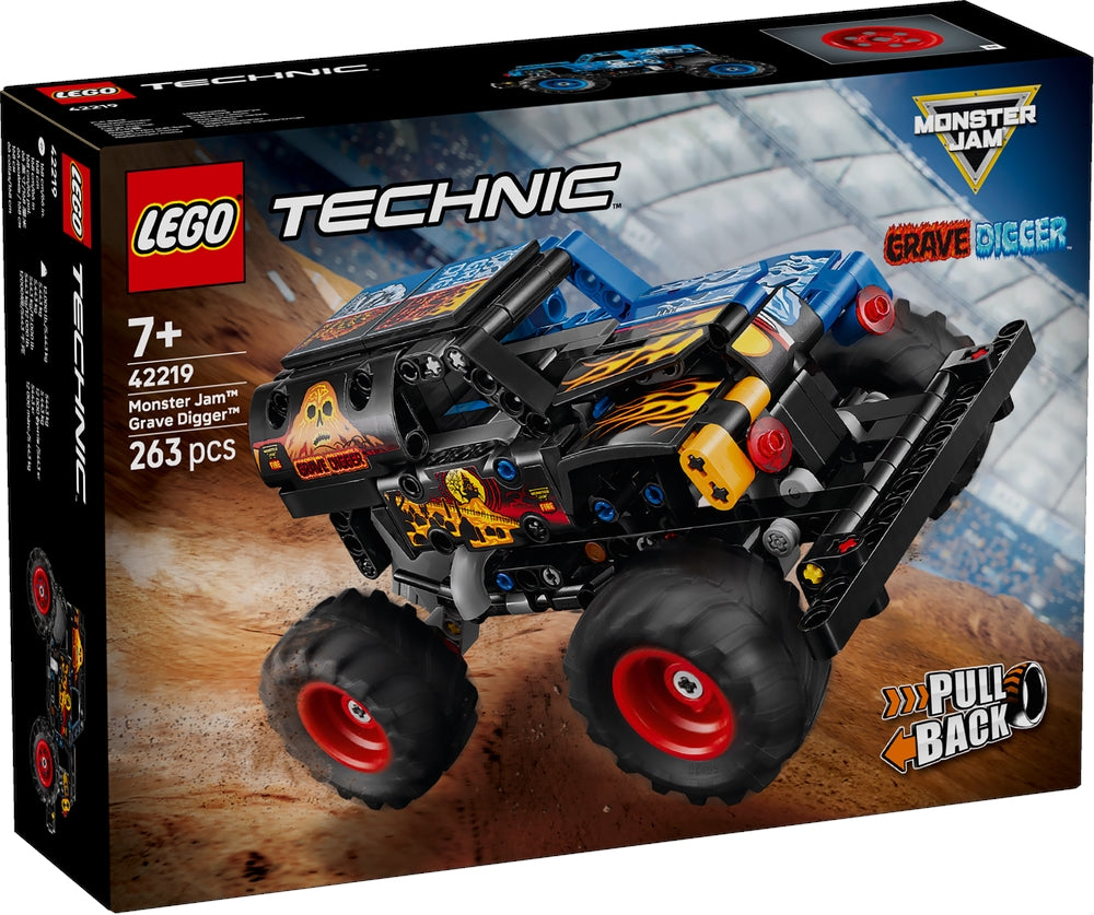 LEGO 42219 TECHNIC - Monster Jam Grave Digger Fuoco e Ghiaccio - Disponibile in 2/3 giorni lavorativi LEGO