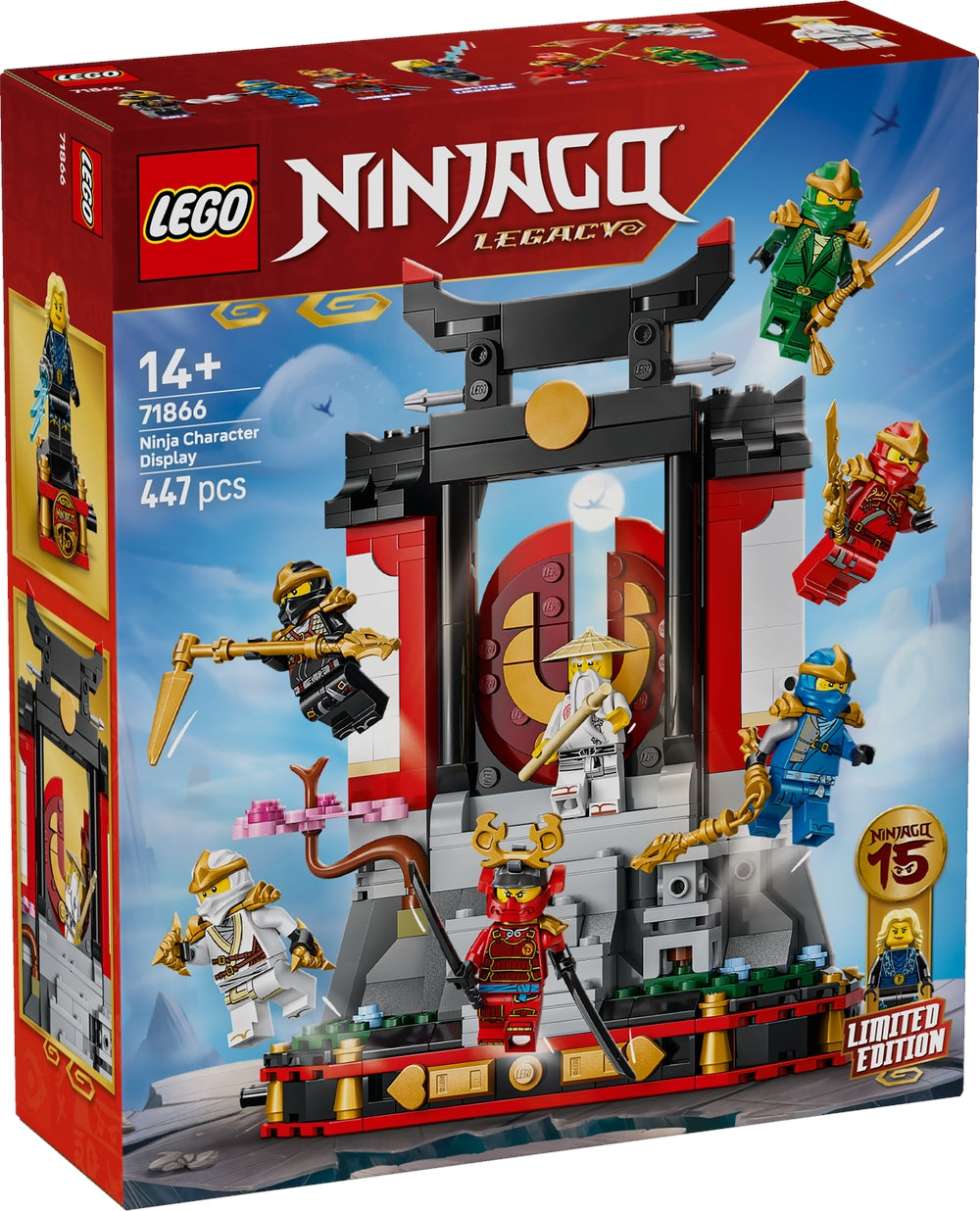 LEGO 71866 Ninjago - Display personaggi Ninja – 15 anniversario LEGO