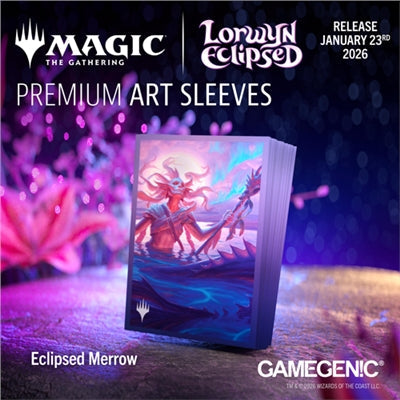 GAMEGENIC Magic: The Gathering - Lorwyn Eclipsed - Premium Art Sleeves - Eclipsed Merrow Gamegenic