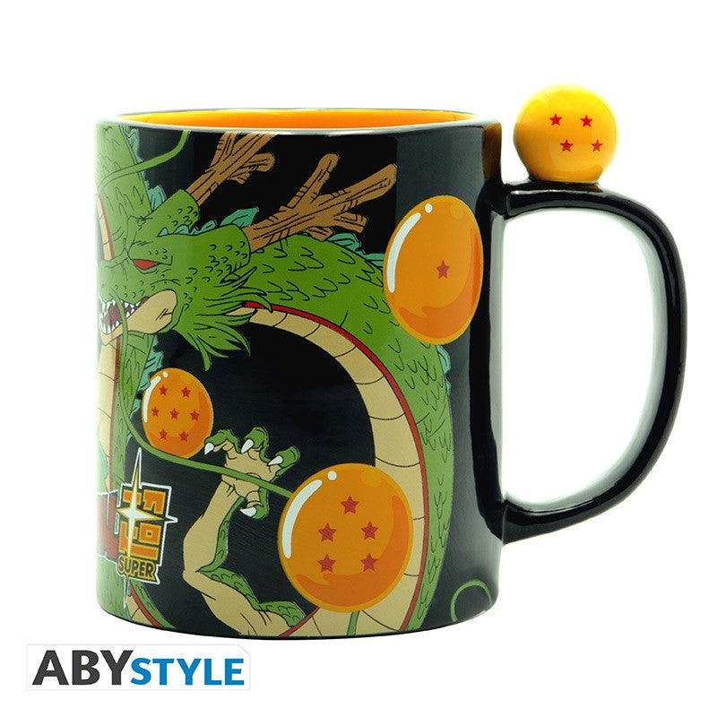 ABYSTYLE DRAGON BALL SUPER - Tazza con manico 3D: "Shenron & Dragon Balls Abystyle