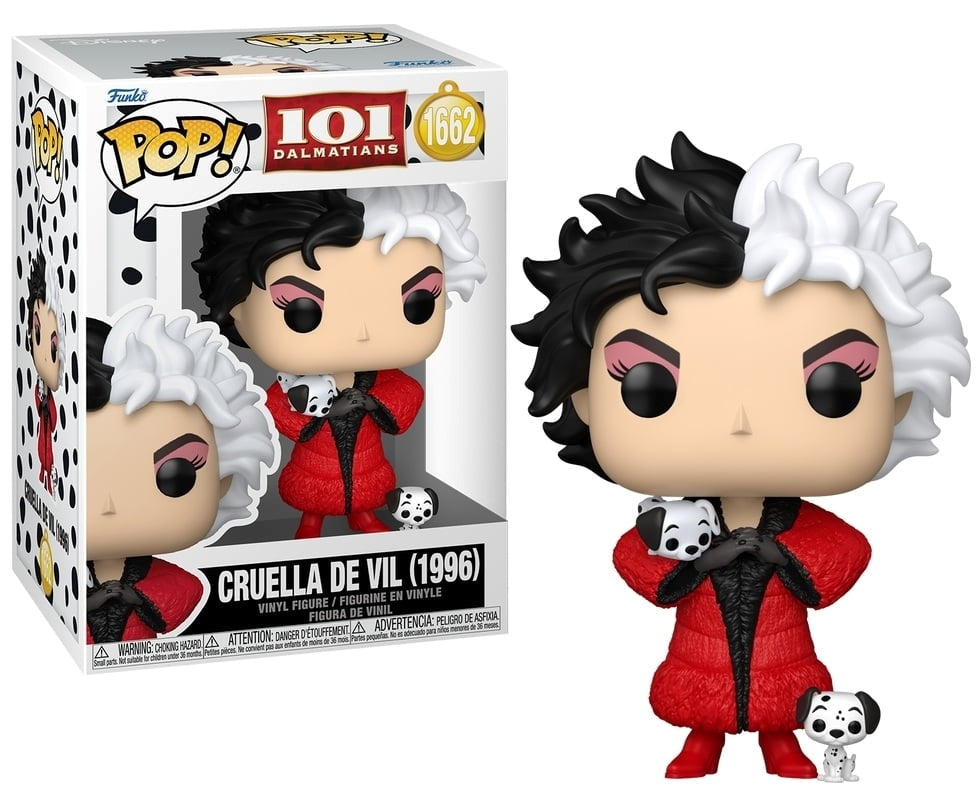FUNKO POP Disney: 101 Dalmatians - 1662 Cruella De Vil (1996) 9cm Funko