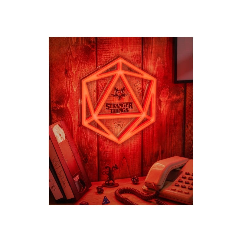 PALADONE STRANGER THINGSStranger Things 5 Wall Mountable LED Neon Light - Disponibile in 2/3 giorni lavorativi Paladone