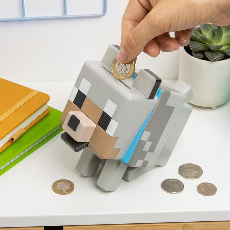 PALADONE Wolf Shaped Money Box Paladone