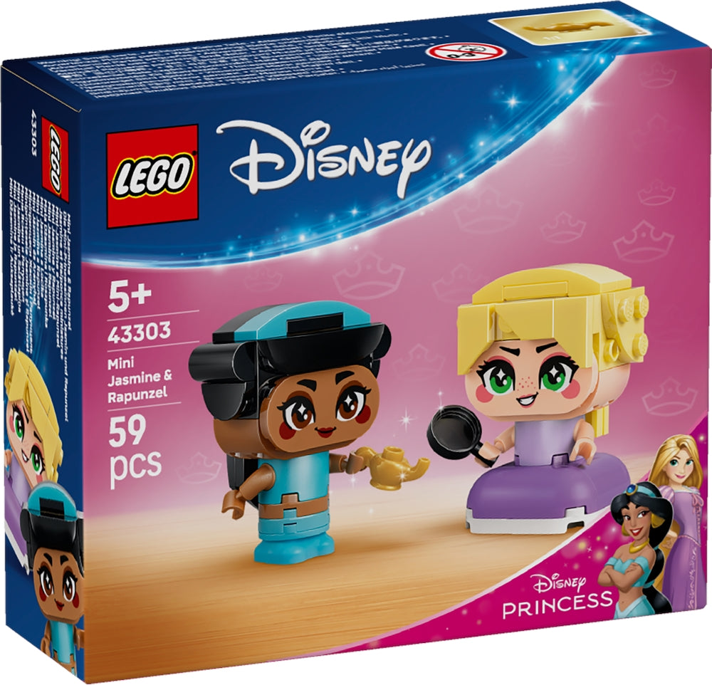 LEGO 43303 Disney - Mini-Jasmine e Mini-Rapunzel LEGO