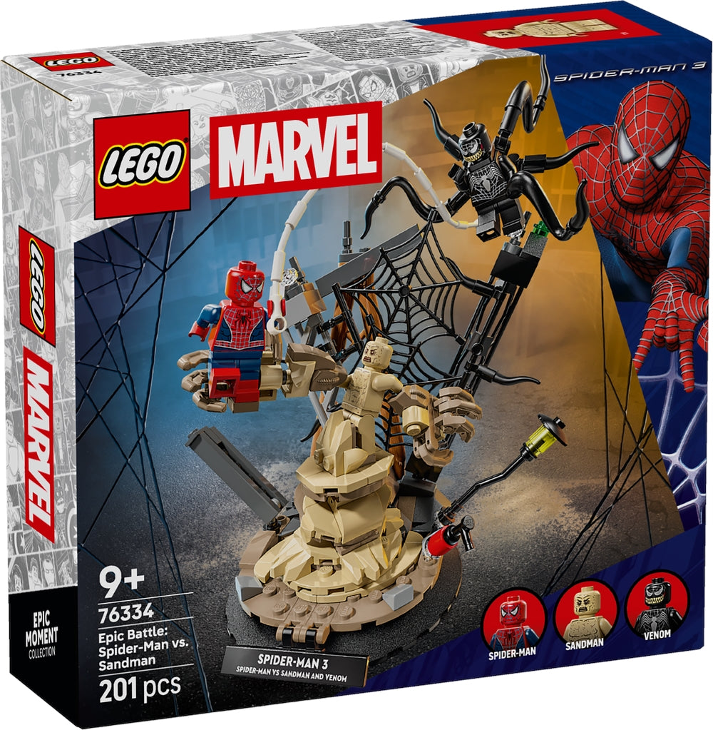 LEGO 76334 SUPER HEROES MARVEL - Battaglia epica: Spider-Man vs. Sandman - Disponibile in 2/3 giorni lavorativi LEGO