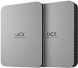Hard Disk esterno Seagate LaCie Mobile Drive STLP4000400- 4 TB - USB 3.2 Gen 1 (USB-C) - Moon Silver (STLP4000400) - Disponibile in 5-6 giorni lavorativi Seagate