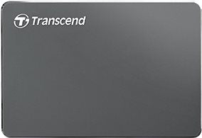 Hard Disk esterno Transcend StoreJet 25C3- 2 TB - 6.4 cm (2.5) - USB 3.0 - Iron Gray - Disponibile in 5-6 giorni lavorativi TRANSCEND