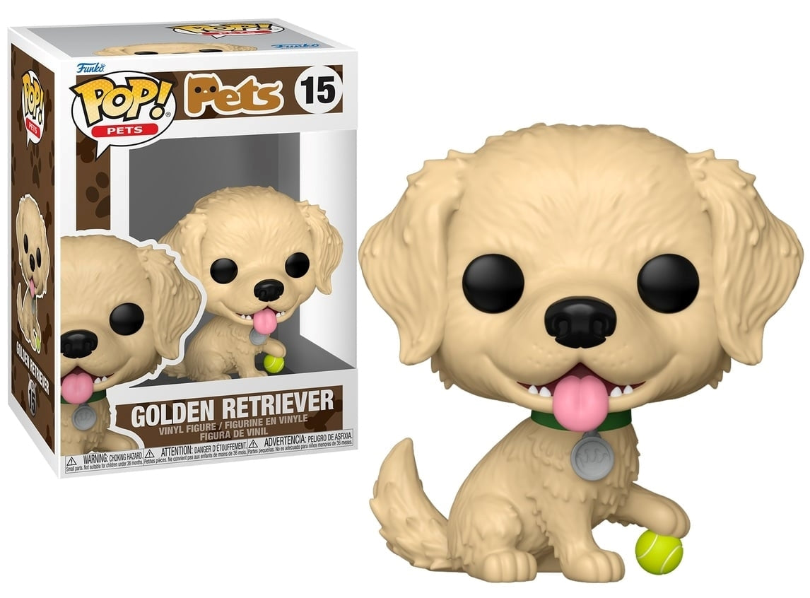 FUNKO POP Pets: Pets - 15 Golden Retriever 9cm Funko