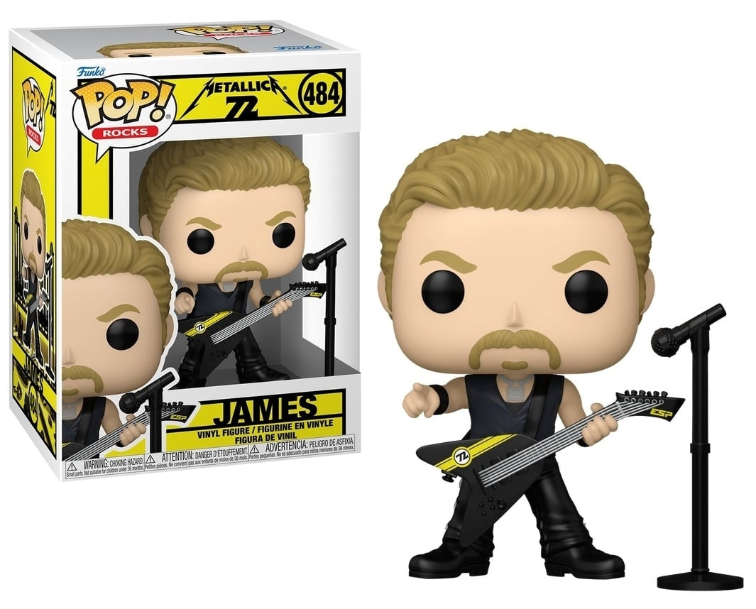 FUNKO POP Rocks: Metallica - 484 James 9cm Funko