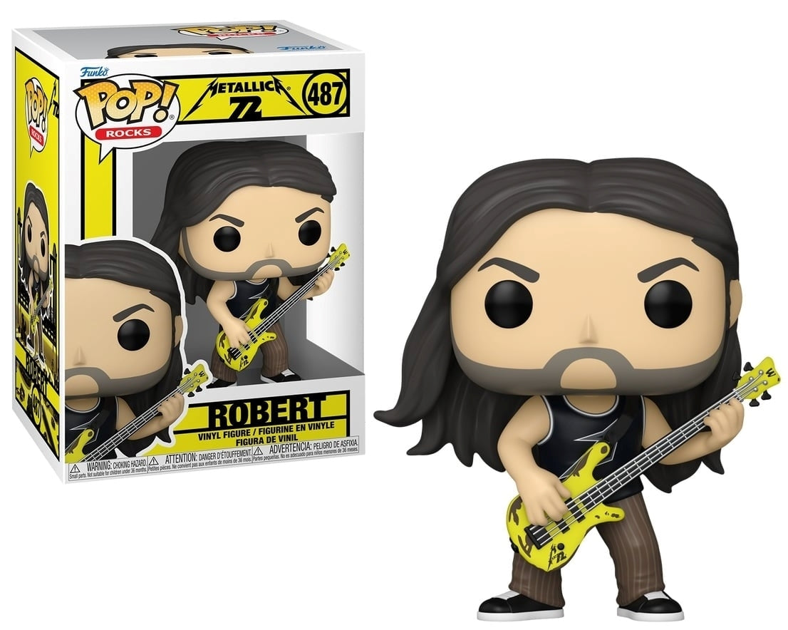 FUNKO POP Rocks: Metallica - 487 Robert 9cm - Disponibile in 2/3 giorni lavorativi Funko