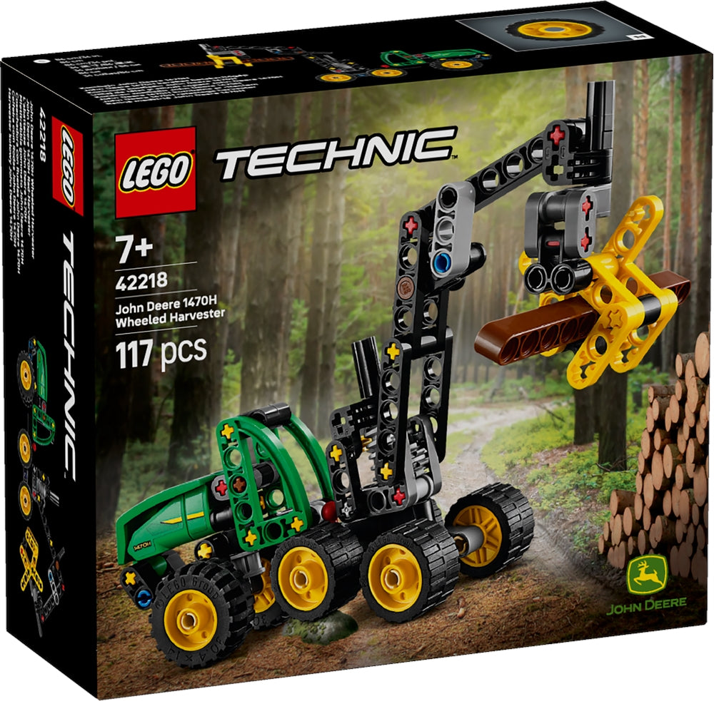 LEGO 42218 TECHNIC - Mietitrebbia gommato John Deere 1470H - Disponibile in 2/3 giorni lavorativi LEGO