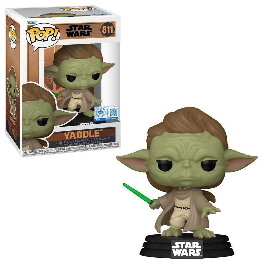 FUNKO POP Star Wars: Tales of the Jedi - 811 Yaddle (Exclusive) 9cm - Disponibile in 2/3 giorni lavorativi Funko