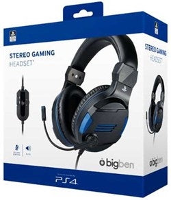BIGBEN OLP Cuffie Stereo Gaming Nera PS4/PC Big Ben
