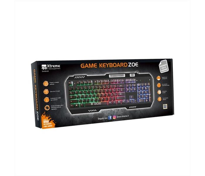 XTREME GAME KEYBOARD ZOE LED 19 KEY USB Xtreme