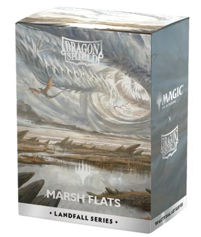 DRAGON SHIELD Matte Landfall Series - March Flats (100 Bustine protettive) Dragon Shield