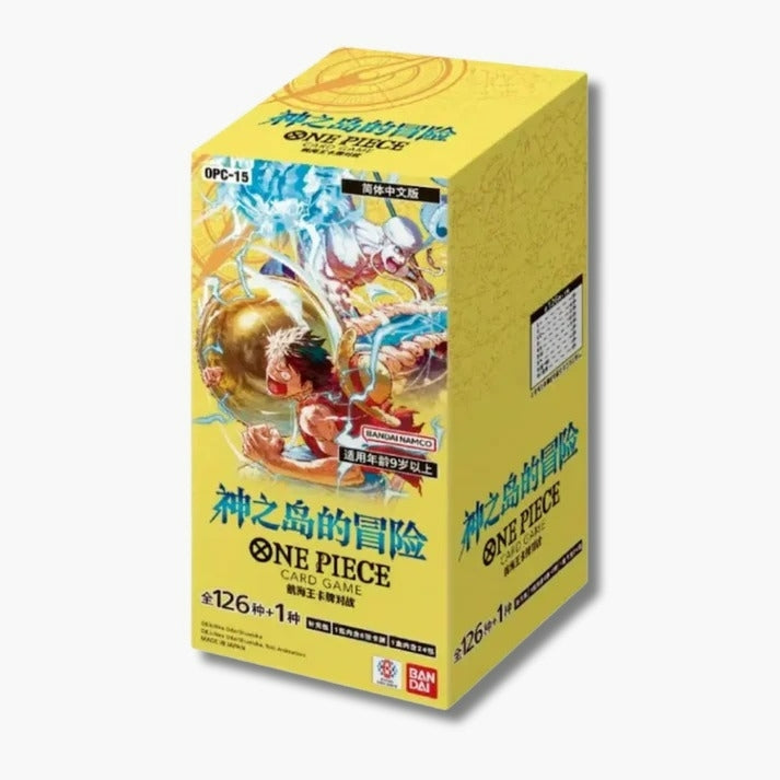 ONE PIECE CARD GAME: OP-15 Adventure On The Island Of Gods - Booster Box JAP - (Prodotto da collezione) - Disponibile in 2/3 giorni lavorativi TCG JP