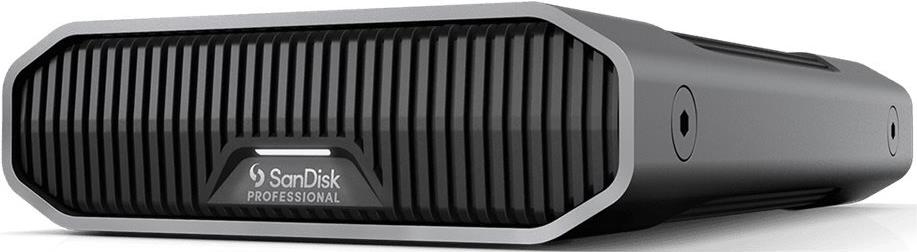 Hard Disk esterno SanDisk Professional G-Drive- 8TB - USB 3,2 Gen 2 (USB-C) (SDPHF1A-008T-MBAAD) - Disponibile in 5-6 giorni lavorativi Sandisk