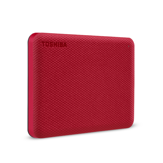 Hard Disk esterno Toshiba Canvio Advance- 4 TB - 2.5 (6.4 cm) - USB 3.2 Gen 1 - Rot - Disponibile in 5-6 giorni lavorativi Toshiba