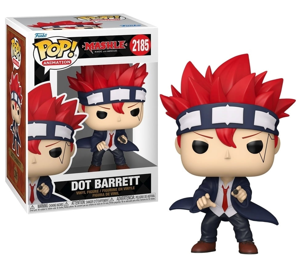 FUNKO POP Animation: Mashle - 2185 Dot Barrett With Chase 9cm Funko