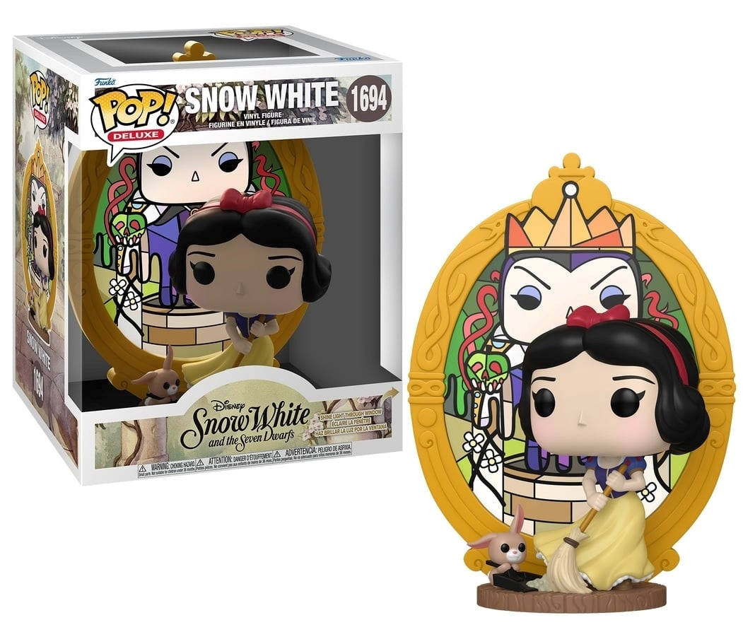 FUNKO POP Deluxe Disney: Biancaneve E I 7 Nani - 1694 Biancaneve (Stained Glass) Funko
