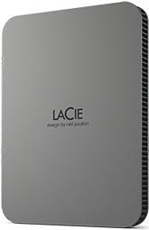 Hard Disk esterno LaCie Mobile Drive STLR5000400 - Apple Exclusive- 5 TB - USB 3.2 Gen 1 (USB-C) - Space-grigio - Disponibile in 5-6 giorni lavorativi Lacie