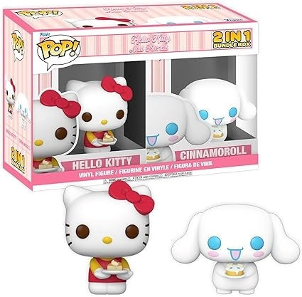 FUNKO POP Bundle Box Hello Kitty And Friends - 2 In 1 Assembled Hello kitty & Cinnamoroll 9cm - Disponibile in 2/3 giorni lavorativi Funko