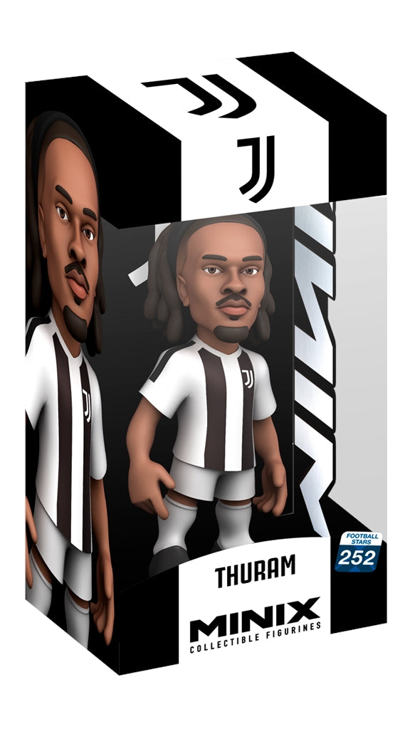 MINIX Collectible Figurines - Juventus - K. Thuram - Disponibile in 2/3 giorni lavorativi Minix