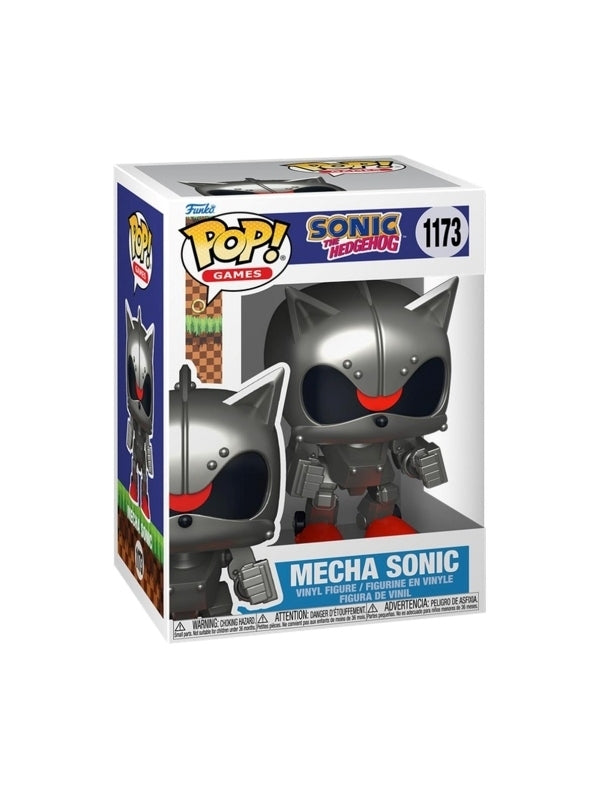 FUNKO POP Games: Sonic The Hedgehog - 1173 Mecha 9cm - Disponibile in 2/3 giorni lavorativi Funko