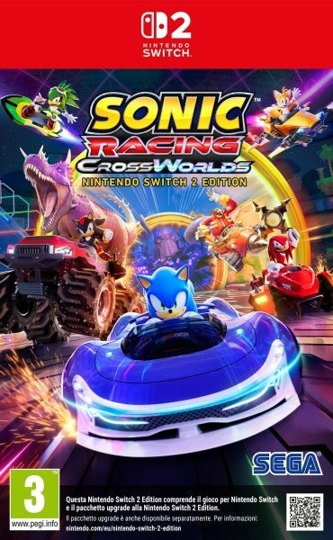 Switch 2 Sonic Racing: CrossWorlds - Disponibile in 2/3 giorni lavorativi Plaion