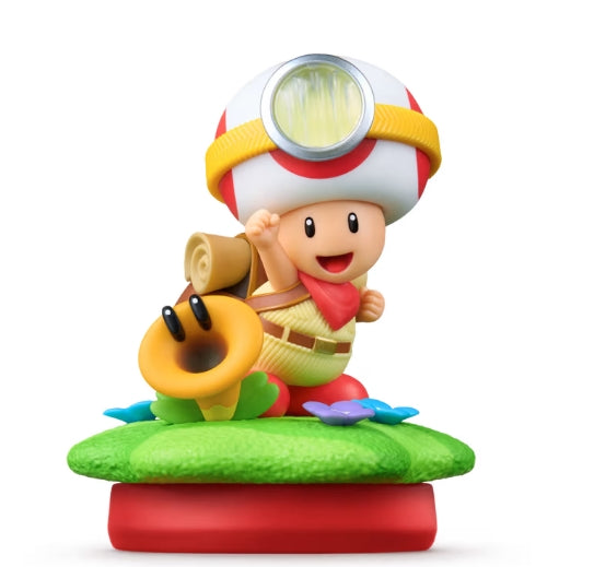 AMIIBO di Capitan Toad e fiore parlante (Super Mario Bros. Wonder) Nintendo Accessori