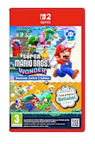 Switch 2 Super Mario Bros. Wonder – Nintendo Switch 2 Edition + Tutti al Parco Bellabel - Disponibilità immediata Nintendo