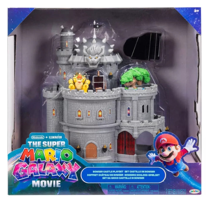 JAKKS PACIFIC Super Mario Galaxy Bowser Deluxe Playset Castello Jakks Pacific