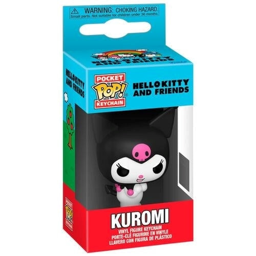 FUNKO POP Keychain Sanrio: Hello Kitty and Friends - Kuromi - Disponibile in 2/3 giorni lavorativi Funko