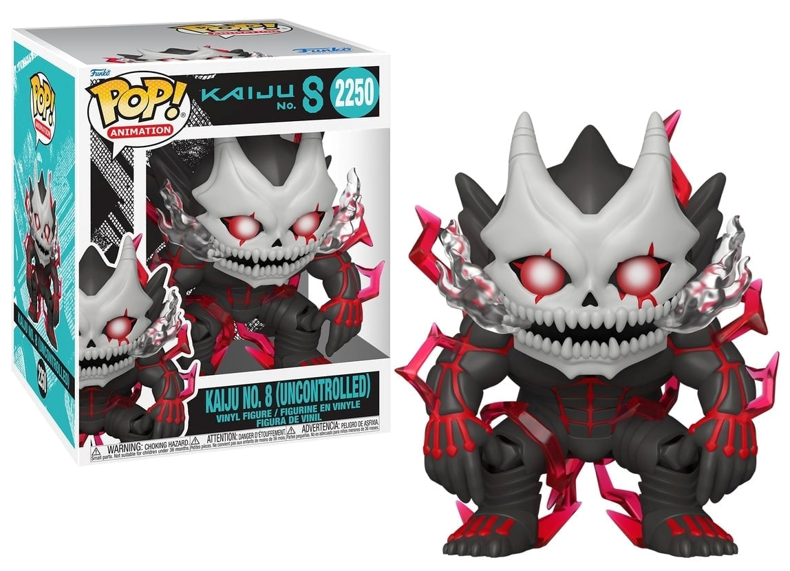 FUNKO POP Super Animation: Kaiju No8 - 2250 Kaiju No8 (Uncontrolled) Funko