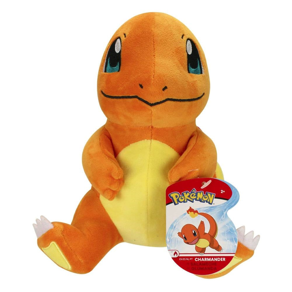 JAZWARES Pokemon: Charmander (Sitting) - Peluche 22cm Jazwares