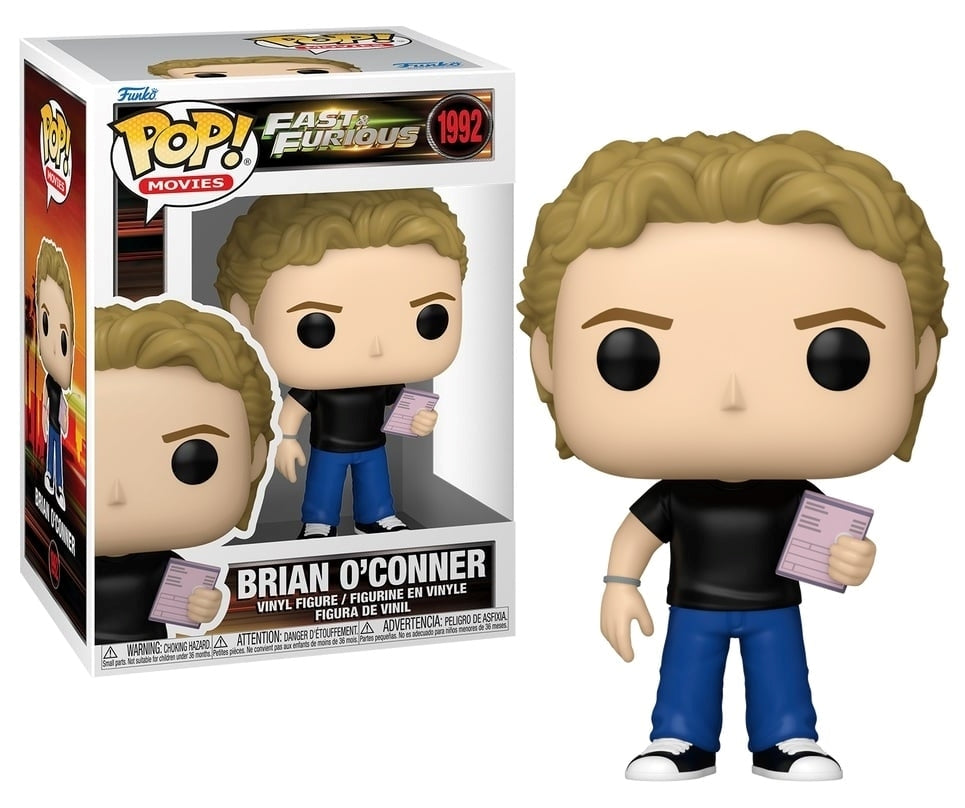 FUNKO POP Movies: Fast & Furious - 1992 Brian O'Conner 9cm Funko