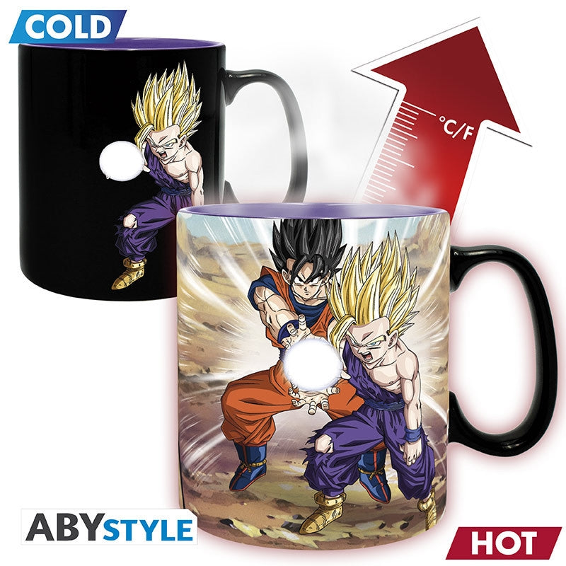 ABYSTYLE DRAGON BALL - Tazza termosensibile 460 ml: "DBZ/Gohan Cell Abystyle