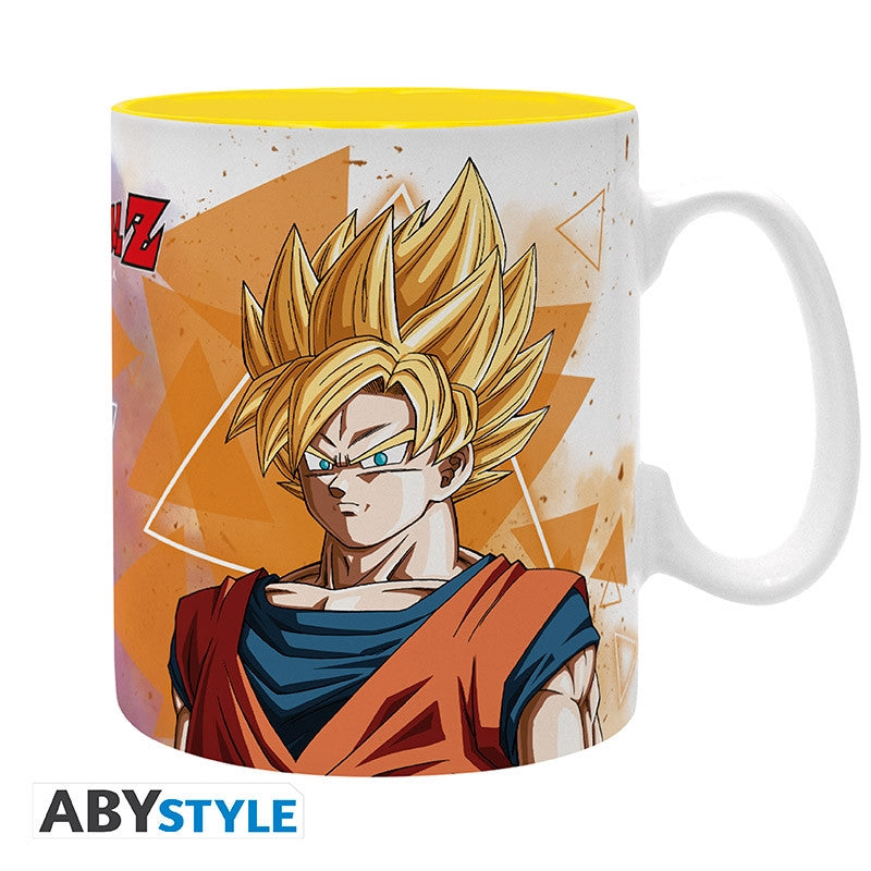 ABYSTYLE DRAGON BALL - Tazza 460 ml: "DBZ Goku & Vegeta Abystyle