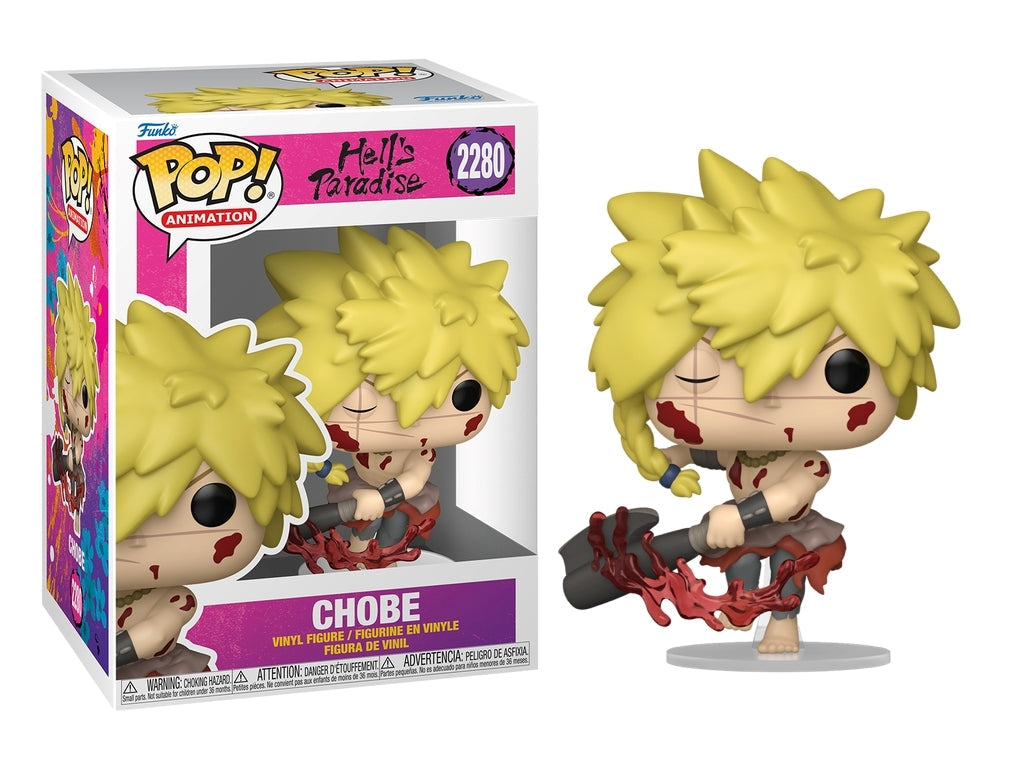 FUNKO POP Animation: Hell's Paradise - 2280 Chobe 9cm - Disponibile in 2/3 giorni lavorativi Funko
